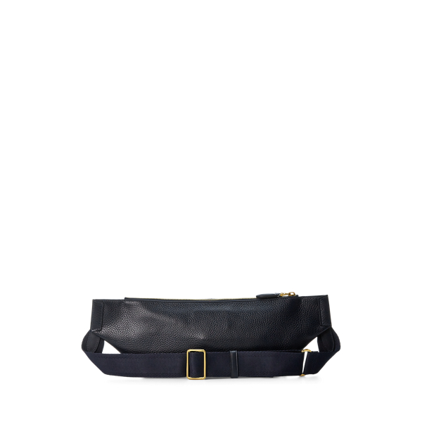Navy Welington Leather Waist Pack Purple Label 4