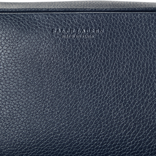 Navy Welington Leather Travel Case Purple Label 5
