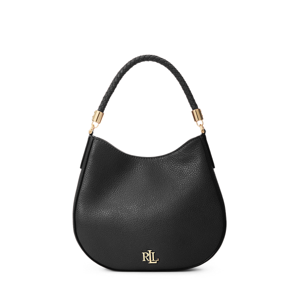 Pebbled Leather Charli Shoulder Bag