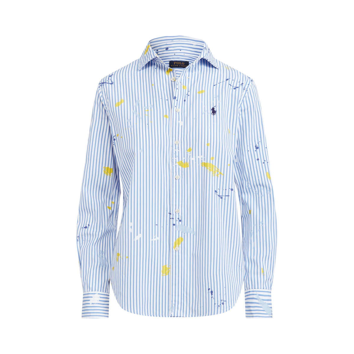 Paint Splatter Cotton Shirt