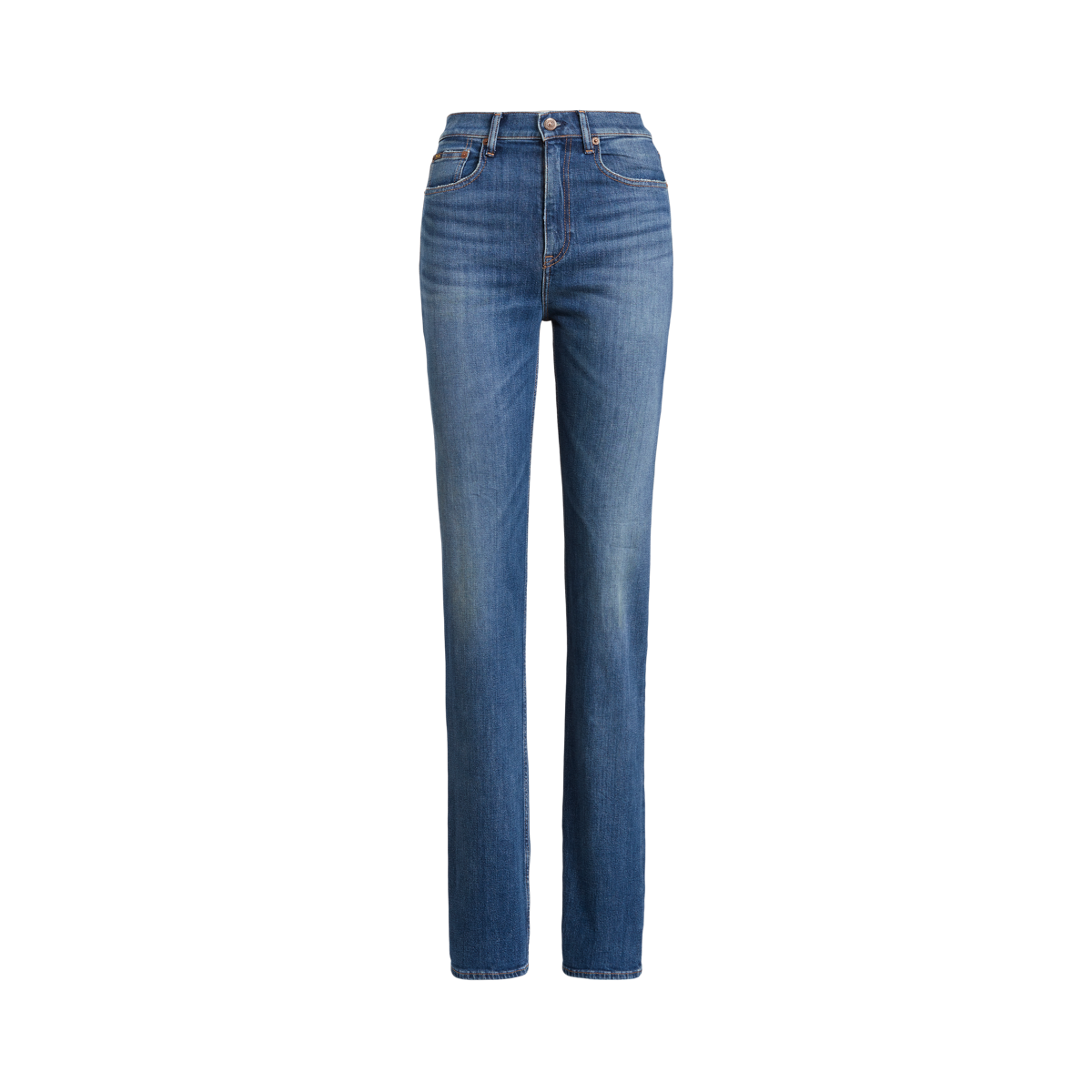 High Rise Straight Fit Jean