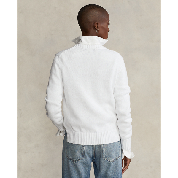 White Multi Polo Bear Cotton Jumper Polo Ralph Lauren 5