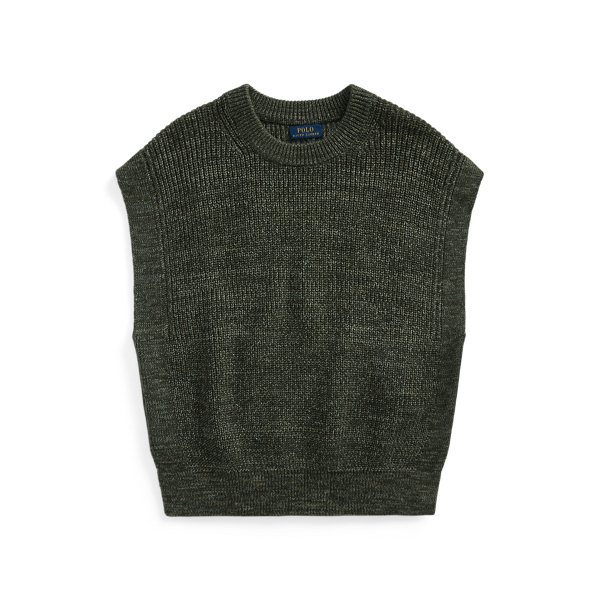 Rib-Knit Dolman Sleeveless Jumper Polo Ralph Lauren 1