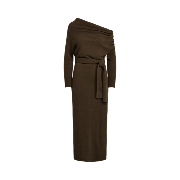 Self-Tie Cashmere Midi Dress Polo Ralph Lauren 1