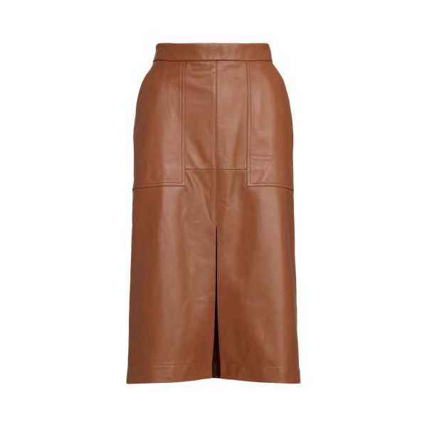 Lambskin Pencil Skirt Polo Ralph Lauren 1