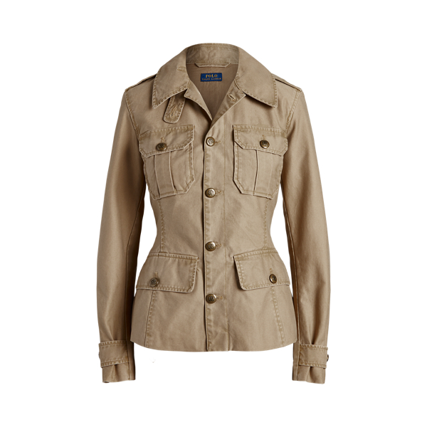 Giacca militare in twill di cotone Polo Ralph Lauren in 1
