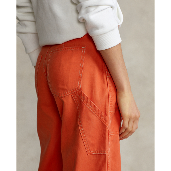 Utility-Hose aus Baumwolltwill Polo Ralph Lauren in Orange 6