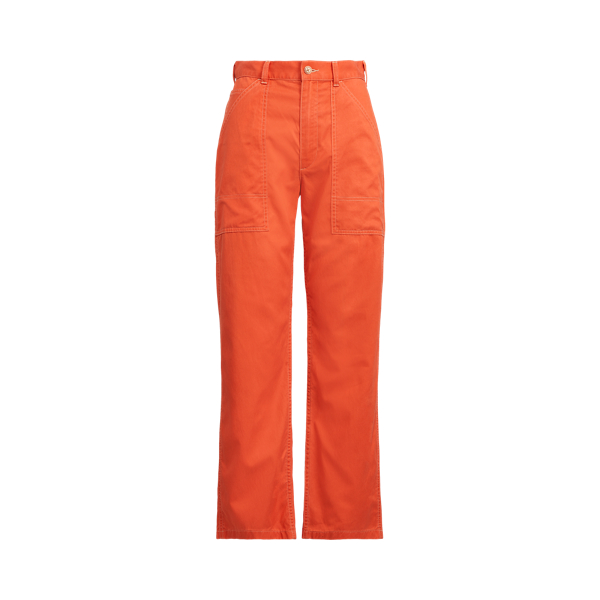 Utility-Hose aus Baumwolltwill Polo Ralph Lauren in Orange 2