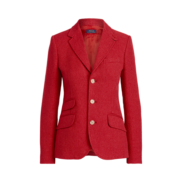 Herringbone Silk-Bend Hacking Jacket Polo Ralph Lauren 1
