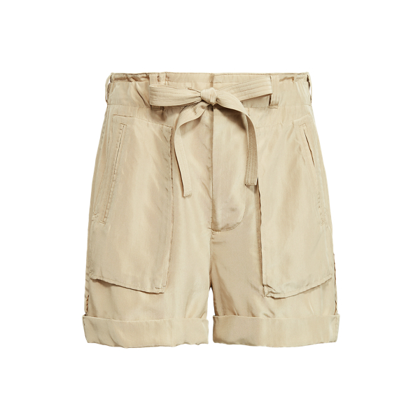Short cargo en soie naturelle Polo Ralph Lauren en 1
