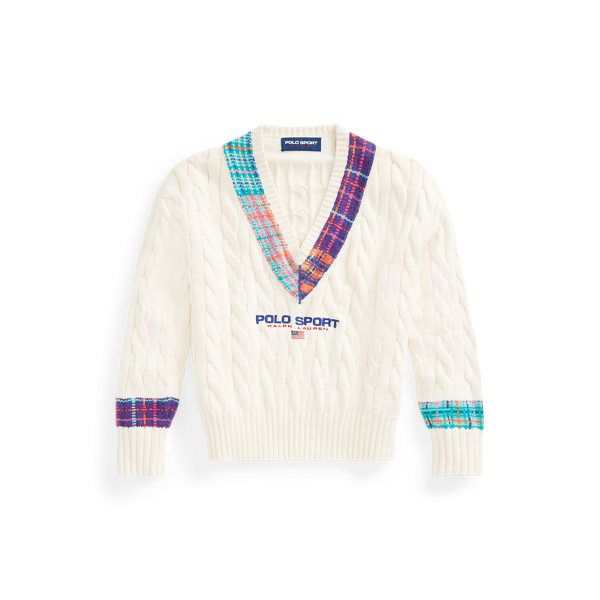 Polo Sport Plaid-Stripe Cricket Sweater Polo Ralph Lauren 1