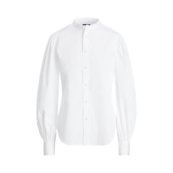 Popelinehemd mit Blouson&auml;rmeln Polo Ralph Lauren in 1