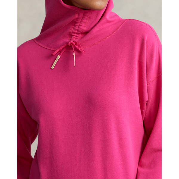 Accent Pink Snood Fleece Hoodie RLX 6