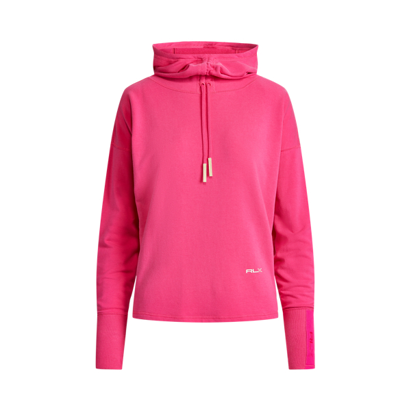 Accent Pink Snood Fleece Hoodie RLX 2