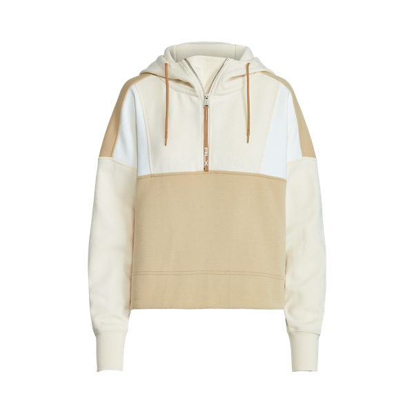 Sweat &agrave; capuche anorak zipp&eacute; color-block RLX en 1