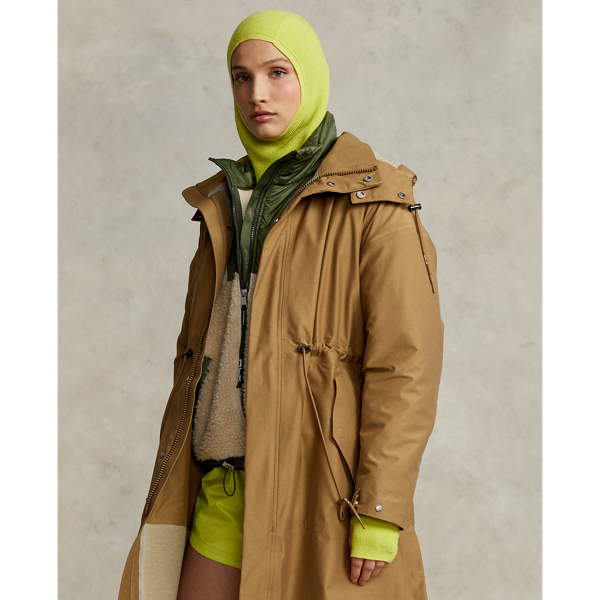 Classic Camel Water-Resistant Ripstop Jacket RLX 4