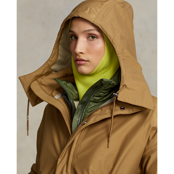 Classic Camel Water-Resistant Ripstop Jacket RLX 6