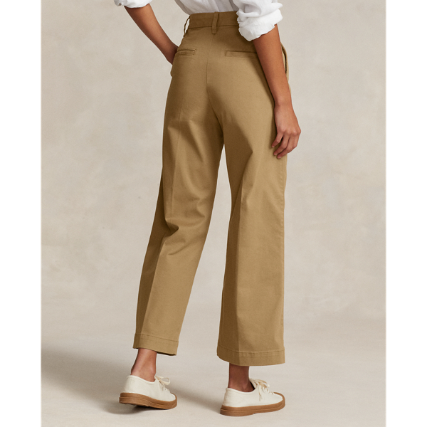 Chino Wide-Leg Pant