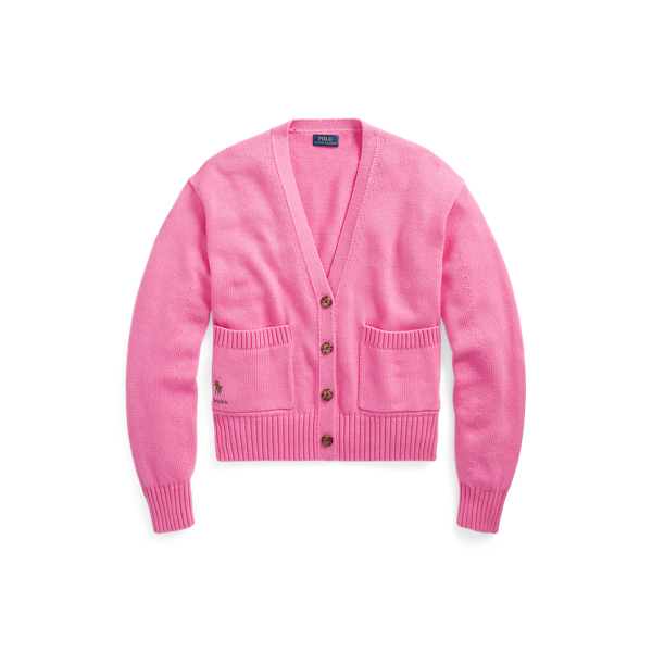 V-Neck Cotton Cardigan Polo Ralph Lauren 1