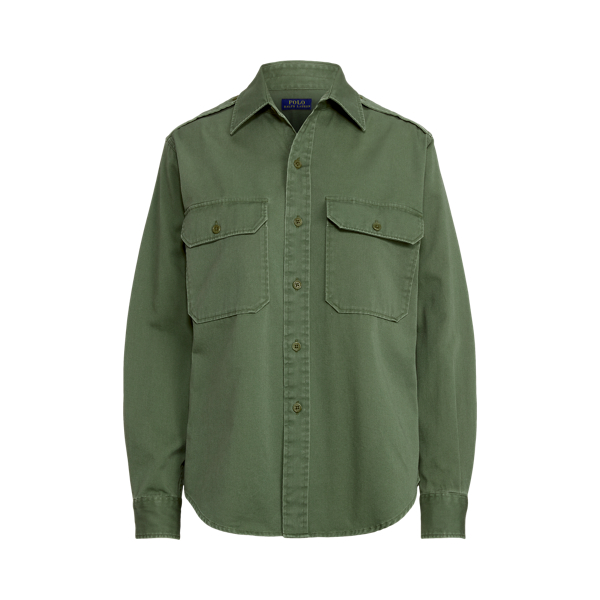 Utility-Hemd aus Baumwolltwill Polo Ralph Lauren in 1