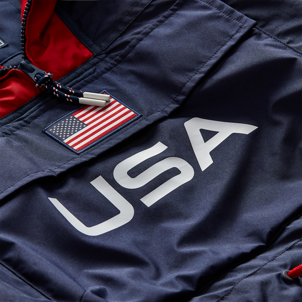 Refined Navy Multi Team USA Opening Ceremony Anorak Polo Ralph Lauren 11