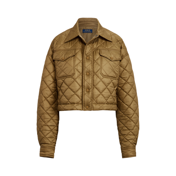 Water-Repellent Cropped Quilted Jacket Polo Ralph Lauren 1