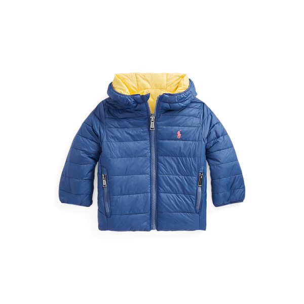 Reversible Water-Repellent Jacket Baby Boy 1