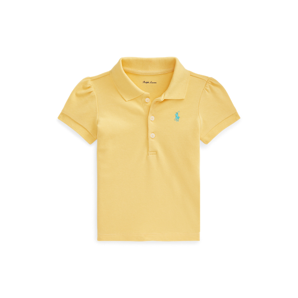Polo en coton piqu&eacute;