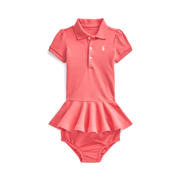 Pololo y vestido polo de piqu&eacute; el&aacute;stico