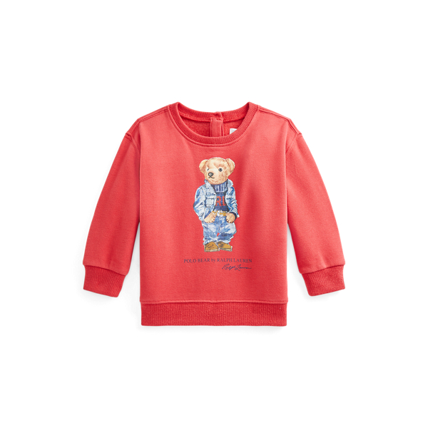Fleece trui met Polo Bear Baby Girl in 1