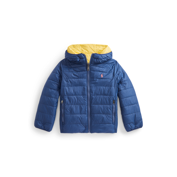 Reversible Water-Repellent Jacket BOYS 1.5-6 YEARS 1