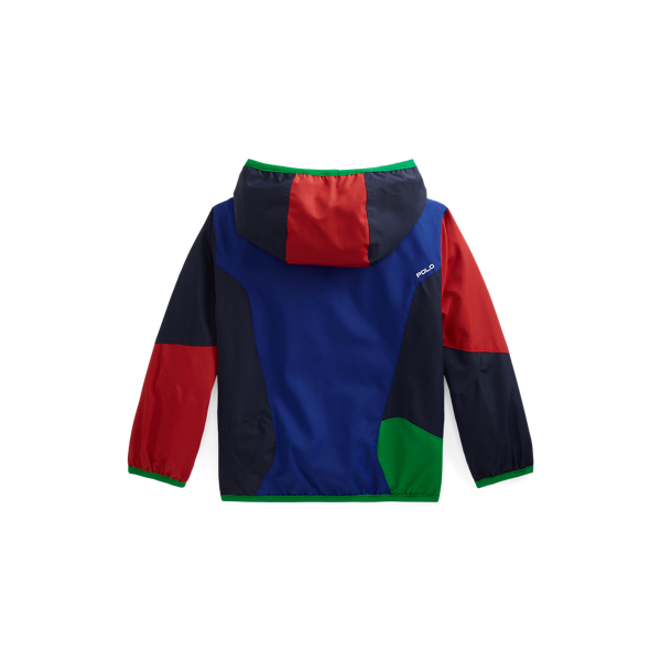 Cruise Green Colourblock Colour-Blocked Water-Resistant Jacket Boys 1.5-6 Years 2