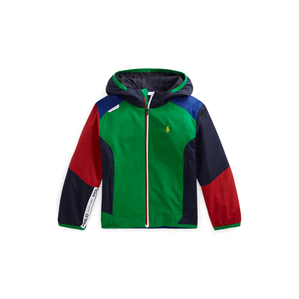 Colour-Blocked Water-Resistant Jacket Boys 1.5-6 Years 1