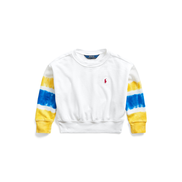 Logo Striped Terry Sweatshirt