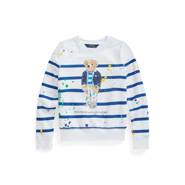 Polo Bear Fleece Sweatshirt Girls 7-14 Years 1