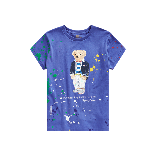 Polo Bear Cotton Jersey Tee Girls 7-14 Years 1