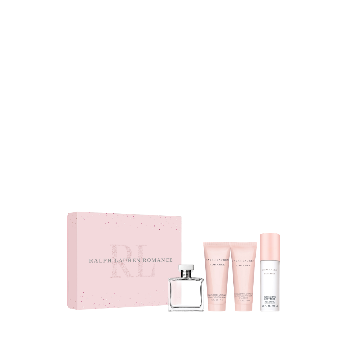 Romance by ralph lauren gift set top