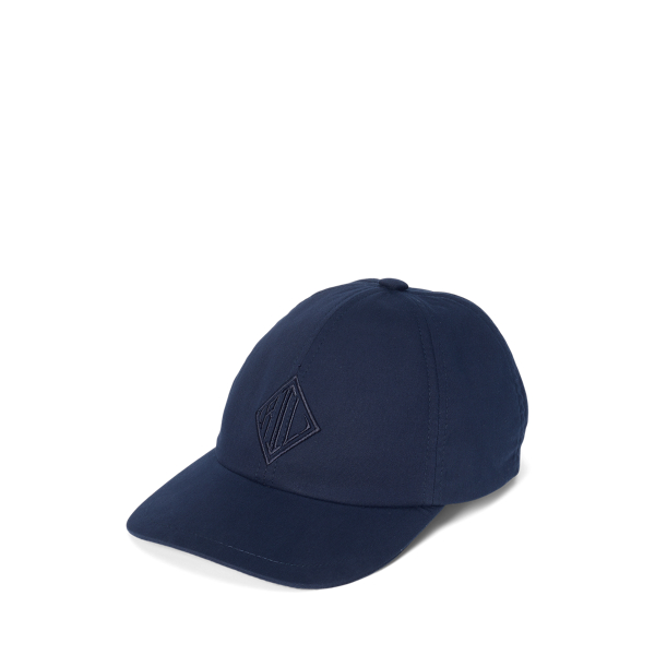 Gorra de sarga con monograma
