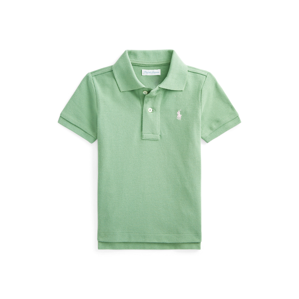 Cotton Mesh Polo Shirt