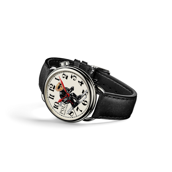 Ski Polo Bear 42 MM Steel Watch