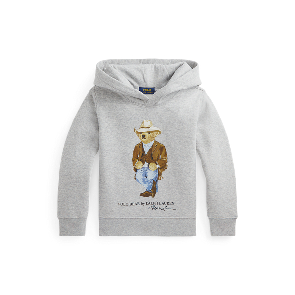 Sweat &agrave; capuche Polo Bear molleton Boys 1.5-6 Years en 1