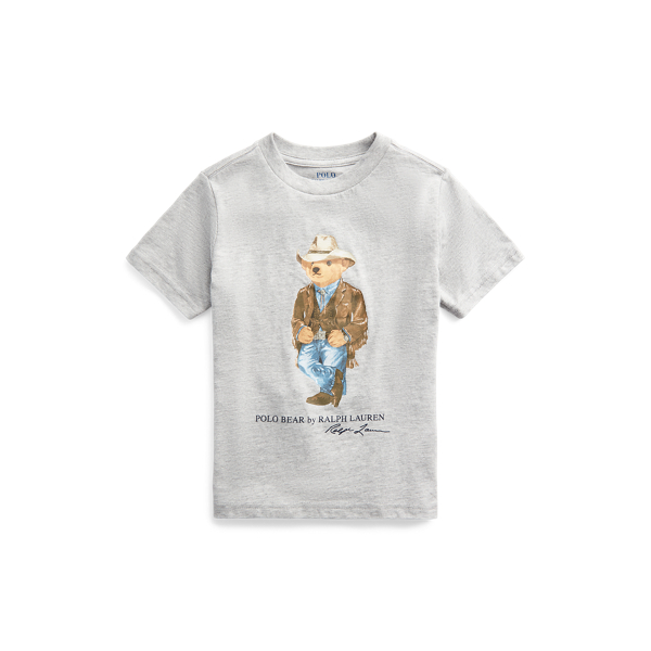 T-shirt Polo Bear jersey de coton Boys 1.5-6 Years en 1