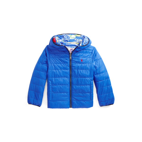 Sur La Plage Reversible Water-Repellent Jacket Boys 1.5-6 Years 3