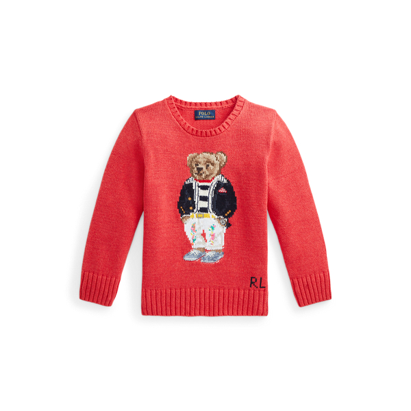 Camisola em algod&atilde;o com Polo Bear Boys 1.5-6 Years em 1