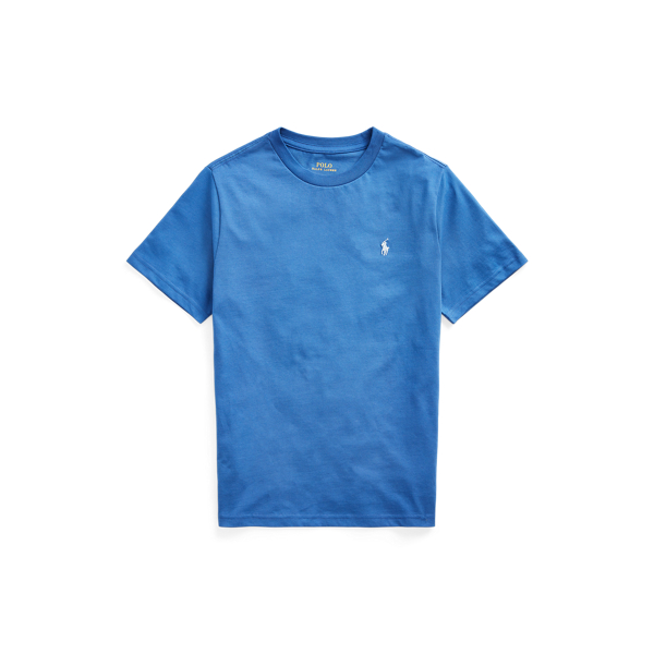 Cotton Jersey Crewneck T-Shirt Boys 6-14 Years 1