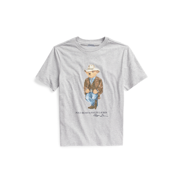 T-shirt Polo Bear jersey de coton Boys 6-14 Years en 1