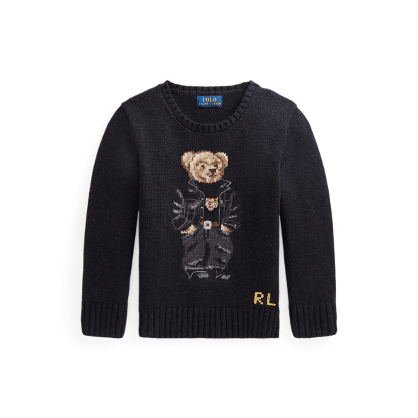Lunar New Year Polo Bear Jumper Boys 1.5-6 Years 1