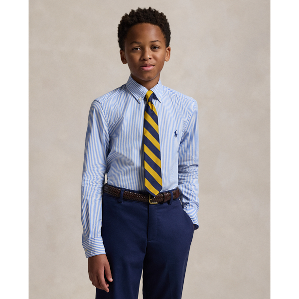 Boys Shirts Oxford Long Short Sleeved Shirts Ralph Lauren AE