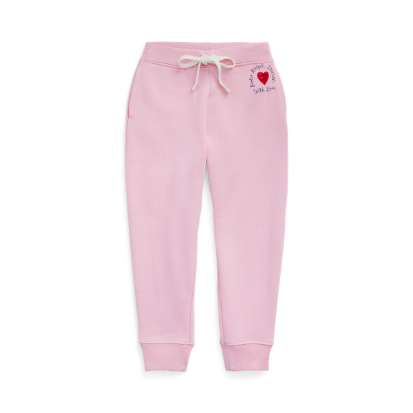 Fleece joggingbroek met print Girls 1.5-6.5 Years in 1