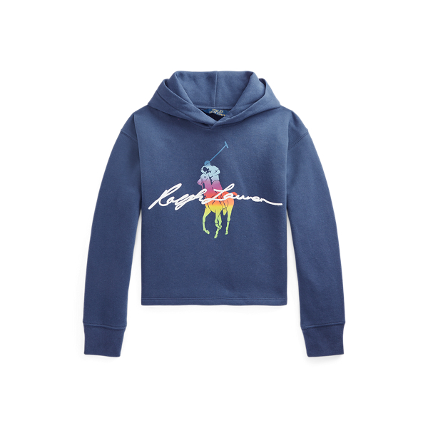 Big Pony Cropped Fleece Hoodie GIRLS 7-14 YEARS 1